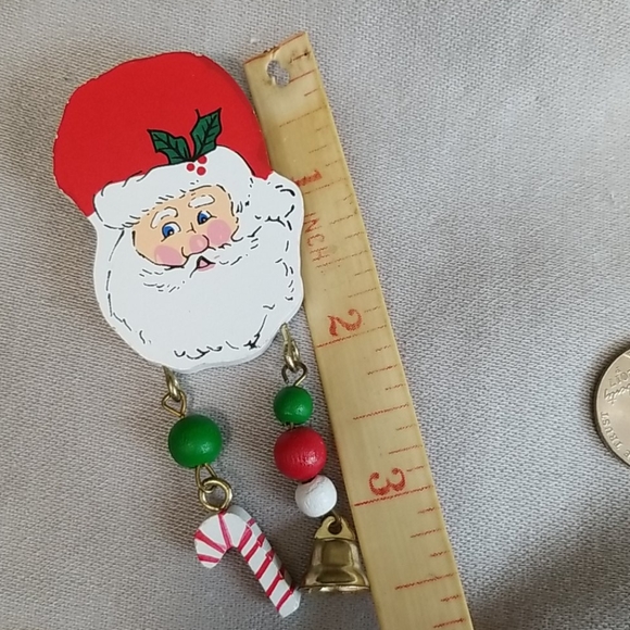 SANTA CLAUS Dangle pin - Picture 2 of 3